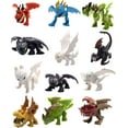 thumbnail image 1 of Dragon httyd (Set of 12 pcs) - Mini Action Figures, Cake Toppers Figurines, Toys Gift: Light Fury, Night Fury (Toothless), etc., 1 of 5