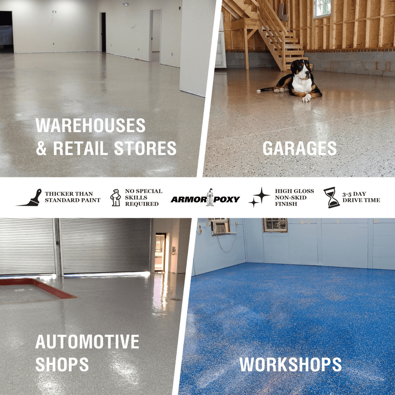 Armorpoxy INC ArmorClad Touch Up & Sample Epoxy Kit