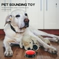 thumbnail image 2 of LEEYNEER Dog Supply Interesting Talking Button Pet Communication Buttons Puppy Toy Plastic Red Set of 2, 2 of 6