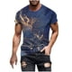 thumbnail image 1 of Camisetas de Manga Corta para Hombre Imprimir Cuello Redondo Camiseta de Moda Casual, Camiseta de Disfraz de Poliéster para Uso Al Aire Libre, Diario Y de Verano de Primavera, 1 of 5