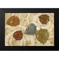 thumbnail image 2 of Studio Nova 14x11 Black Modern Framed Museum Art Print Titled - Golden Autumn Landscape, 2 of 5