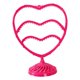 thumbnail image 5 of Soporte para pendientes en forma de corazón. Un regalo bonito y fácil de usar. Ideal para exhibir pendientes en casa. Rojo, 5 of 8