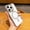 Clear, Gold, variant on for iPhone 16 Plus Case, Compatible with Magsafe, Luxury Anti-Scratch Phone Case Magnetic Clear, Thin Slim Hard Shell Plastic & Shockproof Silicone Bumper for iPhone 16 Plus, Skyblue
