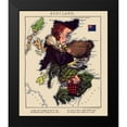 thumbnail image 2 of Lancaster 20x23 Black Modern Framed Museum Art Print Titled - Great Britain Scotland - Lancaster 1869, 2 of 5