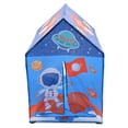 thumbnail image 6 of Blue Space Shape Tent Large Playhouse Kid Play Tent Indoor And Outdoor Game, 6 of 12