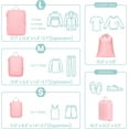 thumbnail image 2 of Compression Packing Cubes for Travel Women - Travel Bags Luggage Organizers Travel Essentials Compression Cubes for Travel Carry on Suitcases,Pink, 2 of 18