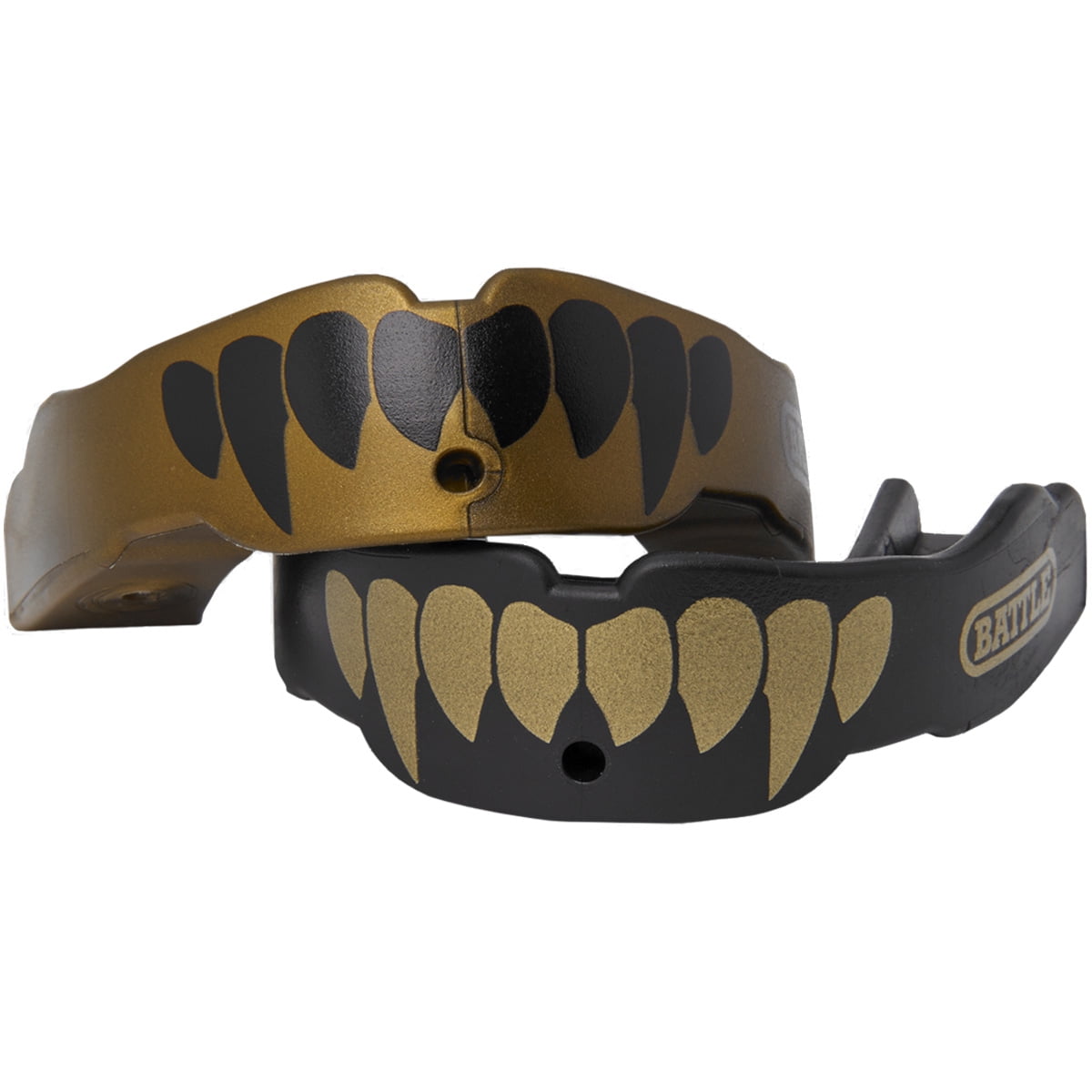 Battle Sports Fangs Football Mouthguard Mouthpiece Adult 2 Pack 