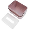 thumbnail image 3 of 1 UNID EXQUISITO TEJIDO CAJA DE ALMACENAMIENTO DE ALMACENAMIENTO CAJA DE TEJIDO DE TEJERO Dispensador de tejidos de escritorio, 3 of 5