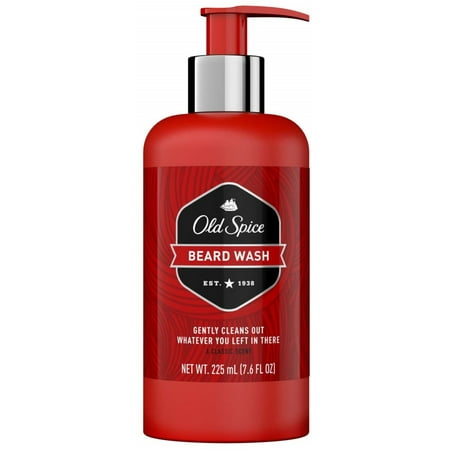 Old Spice, Beard Wash, Shampoo for Men, 7.6 fl oz (Pack of 3)