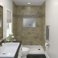 thumbnail image 2 of CRAFT + MAIN® 31 × 22-Inch Stainless Steel Shower Niche, 2 of 4