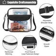 thumbnail image 4 of Clear Bag Stadium Approved for Women,Crossbody Bag Purse Shoulder Bags with Front Pocket and Adjustable Strap for Concerts Festival Sports Events,Clear, 4 of 7