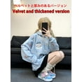 thumbnail image 6 of Chiikawa Cute Hachiware Cartoon Full Printed Hooded Sweatshirt Cardigan Women's Sweet Niche Spring and Autumn Zipper Jacket, 6 of 10