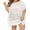 White, variant on Plus Size Swimsuit Cover Up for Women Summer Crochet See-Through Bathing Suit Cover Up Sexy Swimwear Beach Coverups Shermie