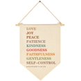 thumbnail image 1 of Banner de lona de algodón de GEANHIL, 40x28 cm, beige, 1 of 6