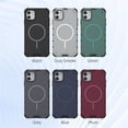 thumbnail image 5 of Allytechgroup Magnetic Case for iPhone 11, Hard PC Soft TPU Rugged Heavy Duty Durable Cover Case Support Wireless Charging Shockproof Protective Back Cover for iPhone 11, Darkgreen, 5 of 7