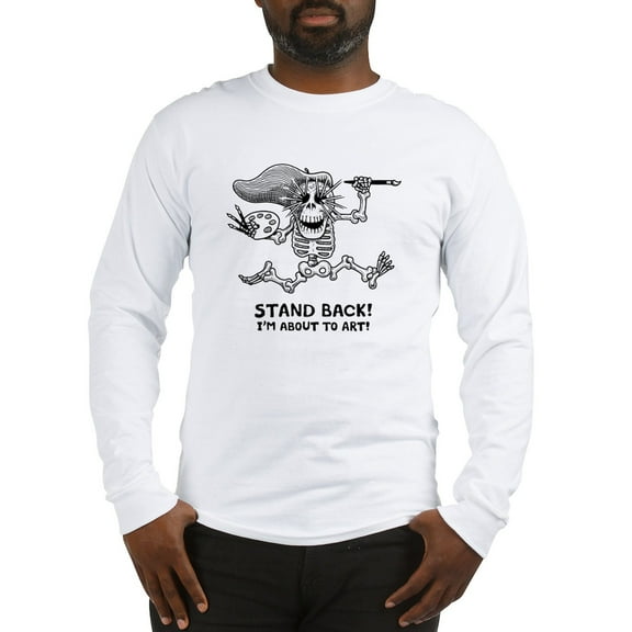 CafePress - Stand Back! Long Sleeve T Shirt - Unisex Cotton Long Sleeve T-Shirt