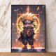 thumbnail image 3 of Póster de Naruto, periféricos de anime, mural, pintura en lienzo, decoración, figura de dibujos animados, imagen, arte de pared, decoración de habitación de niños, sin marco, 3 of 5