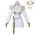 thumbnail image 5 of kp0p Demon Costumes Hunters - Huntrix Mira Zoey Rumi White Outfit Full Set, Women Cosplay Suits, Demon Hunters Fancy Dress Costume - White, XXL, 5 of 7