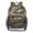 Nautical Art Pattern, variant on Clear Backpack Heavy Duty PVC Transparent Backpack for College Workplace, Patriotic Sailboat Pattern