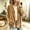 Gold, variant on Women's Open Front Plush Cardigan, Long Sleeve plain Casual Shawl Lapel Mid Length Coat with Pockets travel outfits for women Purple M