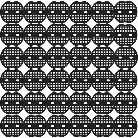 60 Pack Landscape Staples Gasket Replacement Plastic Anti-Ripping Washer Fixing Pads for Landscape Staples Pins Ground Cover Stakes Weed Barrier Landscape Fabric Weed Control Woven Garden Cloth