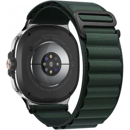 MYKOMI Alpine Loop Band Compatible with Samsung Galaxy Watch 8 40mm/44mm, Rugged Nylon Fabric Sport Strap for Galaxy Watch 8 Classic 46 mm Women Men