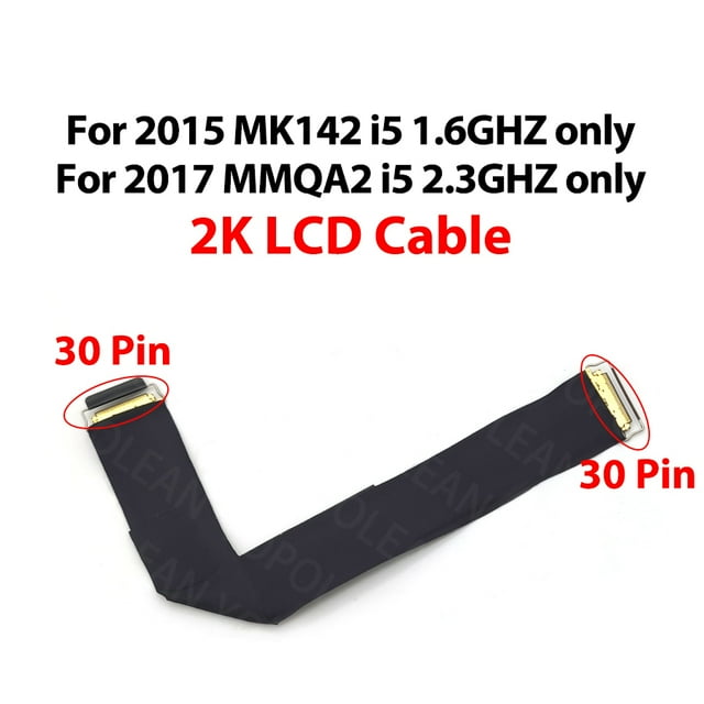 New For iMac 21.5" A1418 LCD Cable LVDs LED Display Screen Cable 2K 4K Resolutions 2012 2013 2014 2015 2016 2017 Years 2015 Mk142 2017MMQA2