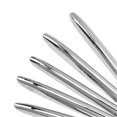thumbnail image 4 of 6Pcs Chrome Car Engine Hood Vent Grille Cover Trim Parts Replacement for Mercedes Benz R172 SLK 20112019 Banmo, 4 of 5