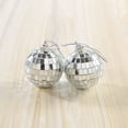 thumbnail image 4 of Christmas Tree Ornaments Christmas Tree Decorations Christmas Ball Ornaments Mirror Disco Ball 2cm 3cm 4cm 6cm Shatterproof Glass with Mirror Tiles for Party Wedding Christmas, 4 of 7