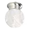 thumbnail image 3 of Volume Lighting V7319-33 1-Light Flush Mount Ceiling Fixture, Brushed Nickel, 3 of 3