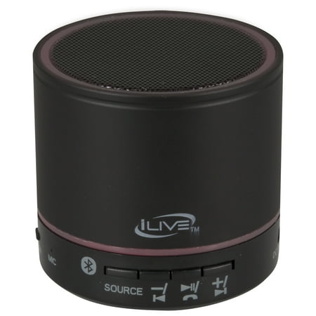 iLive - Portable Bluetooth Speaker - Black