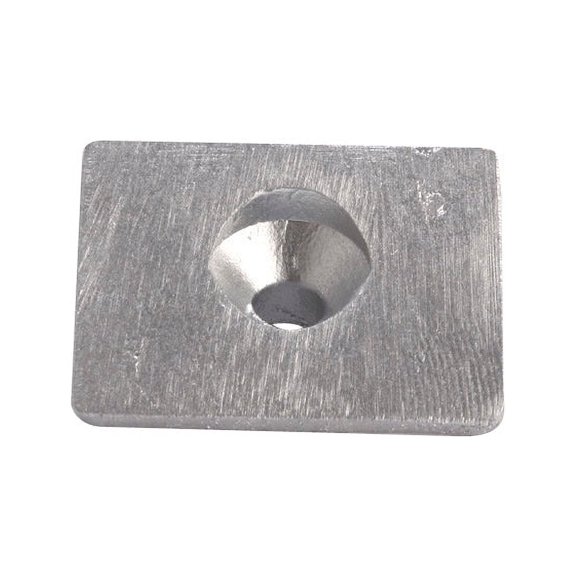 Trim Tab Zinc Anode for Mercury 6, 8, 9.9, and 15HP Outboard Motors Replaces 42121A2