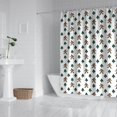 thumbnail image 2 of White Bigfoot and Pine Tree Pattern Shower Curtain 84"x72" ,Bathroom Decorative Shower Curtains Set with 12 Hooks,Modern Waterproof Washable Shower Curtain, 2 of 6