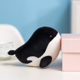 thumbnail image 3 of Lindos peluches de ballenas oceánicas, orcas, ballenas jorobadas, muñecos de tela reconfortantes para niños, regalo de cumpleaños, muñeco de peluche, 3 of 8