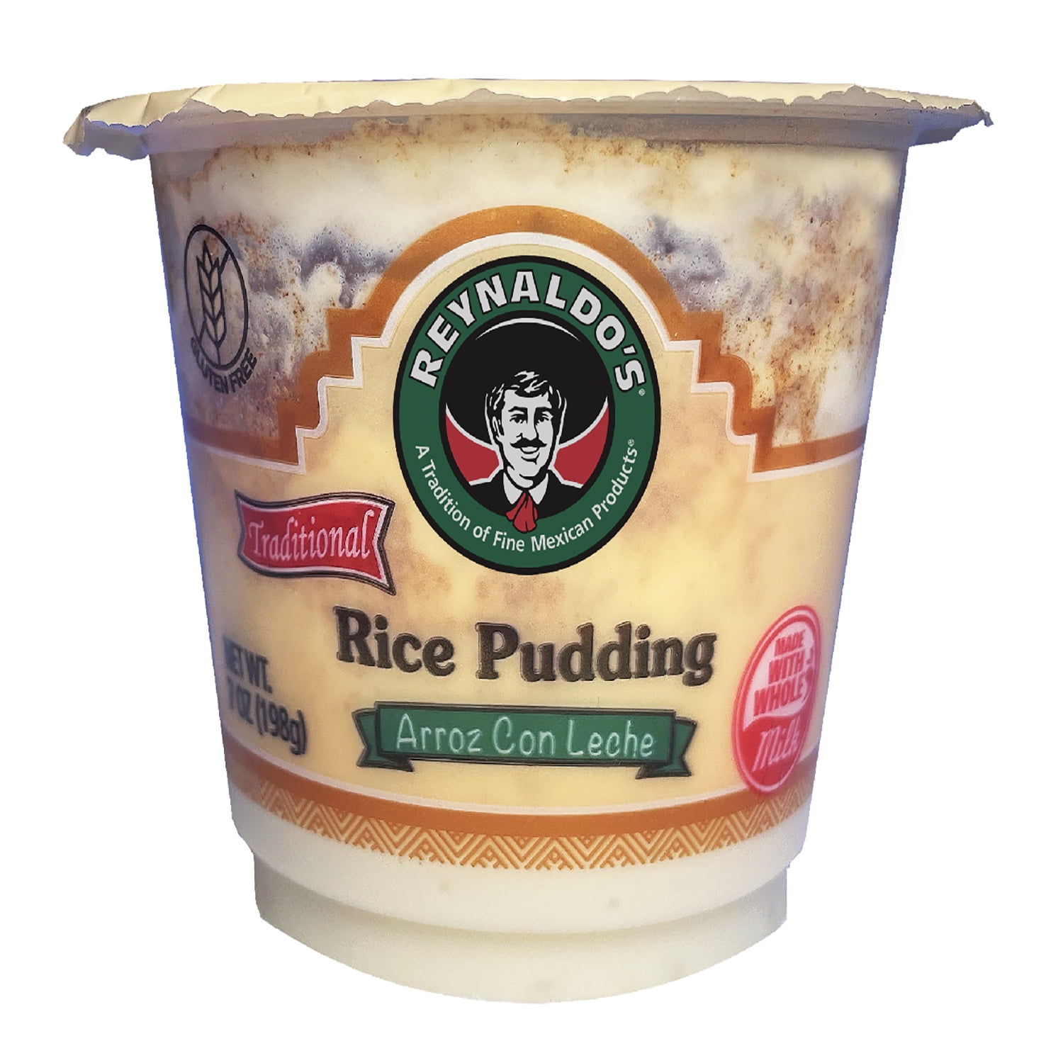 Reynaldo's Mexican Food Traditional Style Rice Pudding Cup, 7 oz