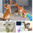 thumbnail image 2 of 60Pcs Cat Ball Toy Launcher Gun, Cat Balls Fetch Toy, 60Pcs Plush Fuzzy Balls Launcher Cat Toy for Cats with 1 Gun, Funny Interactive Cat Toys for Bored Indoor Adult Cats, Cute Kitten Kitty Toys, 2 of 4