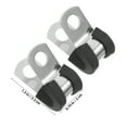 thumbnail image 2 of YSNOOWE 20Ud U Tipo Clamp Tubo Inoxidable Multicolor Ajustable Para Cables Y, 2 of 5