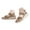 Green, variant on IUJSOY Sandals for Women Fashion Hook and Loop Strap Wedge Sandals Lightweight Casual Beach Shoes