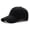 Black, variant on Unisex Baseball Cap with Adjustable Closure Structured Hat for Women Men
