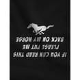 thumbnail image 2 of Tstars Womens Horse Gifts for Horse Lovers Put Me Back on My Horse Funny Humor Gift for Horse Lover Horse Shirts Horse Clothes Birthday Horse Gifts for Women Hoodie, 2 of 8