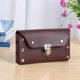 thumbnail image 5 of Riñonera de cuero PU para mujer y hombre, bolsa para teléfono con remaches (marrón claro) Tmvgtek Oficina Multiescena Multifunción, 5 of 9