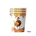 thumbnail image 2 of Thanksgiving Paper Plates - 10 Count Disposable Fall Plates with Pumpkin and Leaves Pattern for Holiday Parties, 2 of 6