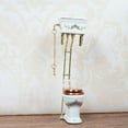 1pc Miniature Ceramic Toilet Set Bathroom Accessories Mini Model
