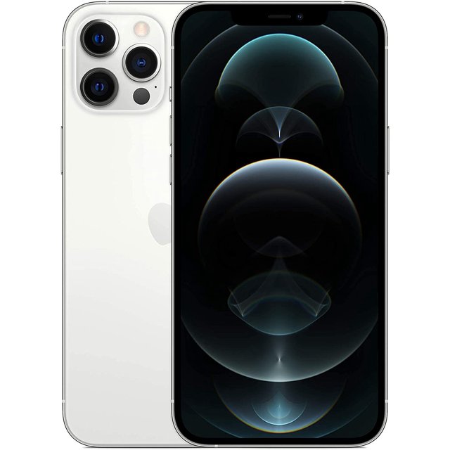 Apple iPhone 12 PRO MAX 128 (Incluye Protector de Pantalla KeepOn DESBLOQUEADO + CARGADOR Y CABLE) SILVER PLATEADO Apple REACONDICIONADO