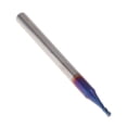 thumbnail image 4 of Tachiuwa Steel 4-Flute End Mill Milling Cutter CNC Router Bits 4mm Shank 4F 1.5 R0.2, 4 of 9