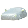 thumbnail image 4 of OULII 1Ensemble Housse de Protection pour Véhicule avec Fonction Polyester Argenté, 4 of 7