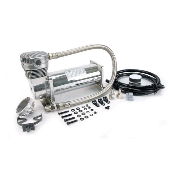 Viair Chrome Compressor Kit,3/8" Port,12V,100P 46043