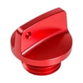 thumbnail image 2 of Zorion Motorcycles Engine Oil Filler Cap Transmission Tank Cover for Kawasaki Red, 2 of 8