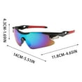 thumbnail image 3 of HHGBAD Men's Outdoor Sunglasses, Windproof Cycling Glasses, Multifunctional Sports Eyewear, Cool UV Protection Shades, Ideal for Cycling and Outdoor Activities, 3 of 3