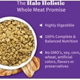 thumbnail image 4 of Halo Holistic Chicken & Brown Rice Small Breed Dry Dog Food, 4.54-kg bag, 4 of 5